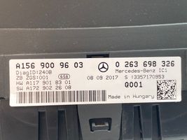 Mercedes-Benz GLA W156 Tachimetro (quadro strumenti) A1569009603