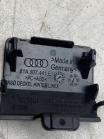 Audi Q2 - Rear bumper row hook cap/cover 81A807441E