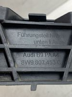 Audi A4 S4 B9 8W Uchwyt / Mocowanie zderzaka tylnego 8W9807453C