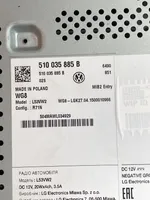Volkswagen Golf Sportsvan Unità principale autoradio/CD/DVD/GPS 510035885B