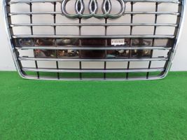 Audi A8 S8 D4 4H Maskownica / Grill / Atrapa górna chłodnicy 4H0853651AA