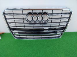 Audi A8 S8 D4 4H Maskownica / Grill / Atrapa górna chłodnicy 4H0853651AA