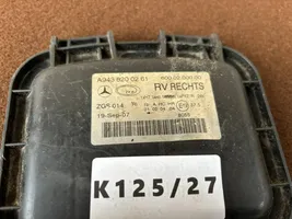 Mercedes-Benz Actros Cache-poussière de phare avant A9438200261