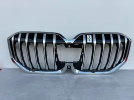 BMW 2 Active Tourer U06 Grille calandre supérieure de pare-chocs avant 8737189