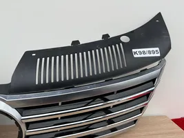 Volkswagen PASSAT CC Grille calandre supérieure de pare-chocs avant 3C8853653A