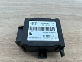 Audi A4 S4 B8 8K Auxiliary heating control unit/module 8K0963271