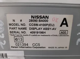 Nissan Primera Экран/ дисплей / маленький экран 28090BA000
