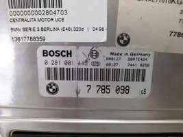 BMW 3 E46 Centralina/modulo del motore 7785098
