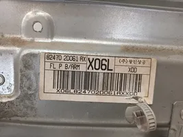 Hyundai Elantra Mécanisme de lève-vitre avec moteur 824702D061AX