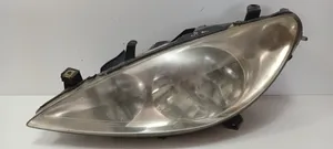 Peugeot 307 Lampa przednia 9641615780