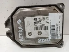 Renault Megane II Engine control unit/module 09158670