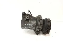 Renault Fluence Ilmastointilaitteen kompressorin pumppu (A/C) 8201025121