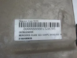 Mercedes-Benz GLE (W166 - C292) Filtro antiparticolato catalizzatore/FAP/DPF A1664989636