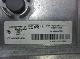 Citroen C5 Aircross Moottorin ohjainlaite/moduuli HW9815023380