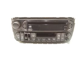 Chrysler Voyager Radio/CD/DVD/GPS-pääyksikkö P04858543aga