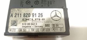 Mercedes-Benz E W211 Centralina/modulo allarme A2118209126