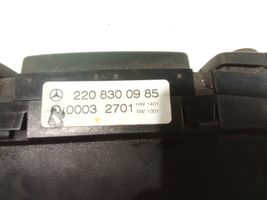 Mercedes-Benz S W220 Ilmastoinnin ohjainlaite 2208300985