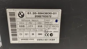 BMW 3 E90 E91 Komputer / Sterownik ECU i komplet kluczy 6943830