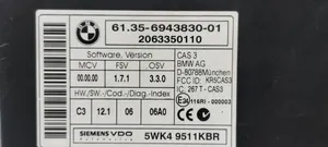 BMW 3 E90 E91 Komputer / Sterownik ECU i komplet kluczy 6943830