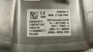 BMW 4 F32 F33 Poduszka powietrzna Airbag pasażera 34089354