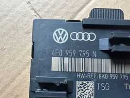 Audi A4 S4 B8 8K Korin keskiosan ohjainlaite 4f0959795