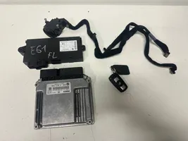 BMW 5 E60 E61 Komputer / Sterownik ECU i komplet kluczy 7811700