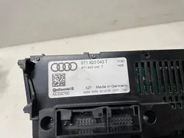 Audi A4 S4 B8 8K Ilmastoinnin ohjainlaite 8T1820043