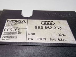 Audi A8 S8 D3 4E Unité de commande, module téléphone 8E0862333