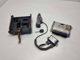 Volkswagen Sharan Kit centralina motore ECU e serratura 0281011822