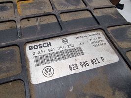 Volkswagen Sharan Juego de cerradura y set ECU del motor 028906021P