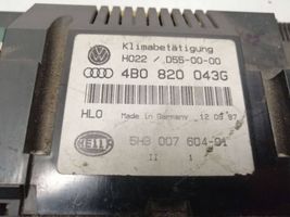 Audi A6 S6 C5 4B Ilmastoinnin ohjainlaite 4B0820043G