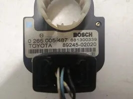 Toyota Corolla Verso E121 Sensor de ángulo de la columna de dirección 8924502020