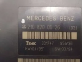 Mercedes-Benz E W210 Komfortsteuergerät Bordnetzsteuergerät 2108200026