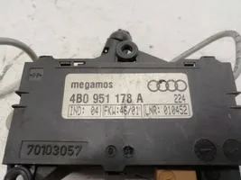 Audi A6 S6 C5 4B Boîtier module alarme 4B0951178A