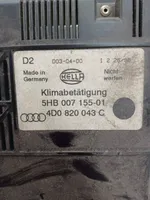 Audi A8 S8 D2 4D Unité de contrôle climatique 4D0820043C
