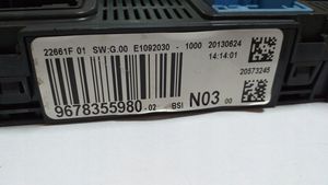 Peugeot 208 Kit calculateur ECU et verrouillage 9807886180