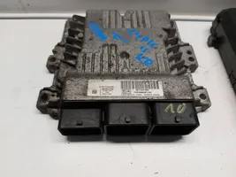 Citroen C4 II Picasso Komputer / Sterownik ECU i komplet kluczy 9811651980