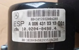Mercedes-Benz CLK A209 C209 ABS-pumppu A0064310312