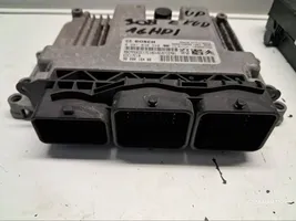 Peugeot 308 Komputer / Sterownik ECU i komplet kluczy 9808016480