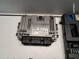 Citroen C3 Picasso Komputer / Sterownik ECU i komplet kluczy 9664843780