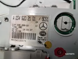 Mercedes-Benz C W204 Éclairage lumière plafonnier avant A2048202101