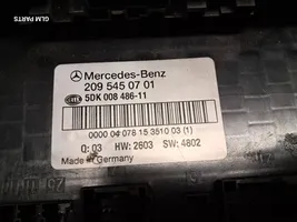 Mercedes-Benz CLK A209 C209 SAM vadības bloks 2095450701