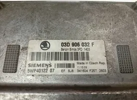 Skoda Fabia Mk1 (6Y) Komputer / Sterownik ECU silnika 03D906032F