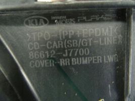 KIA Pro Cee'd III Moulure inférieure de pare-chocs arrière 86612J7700