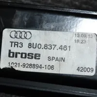 Audi Q3 8U Priekinio el. lango pakėlimo mechanizmo komplektas 8U0837461