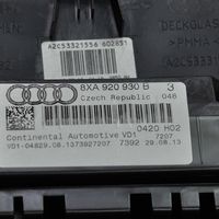 Audi A1 Tachimetro (quadro strumenti) 8XA920930B