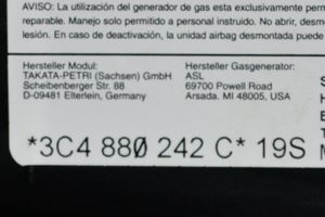 Volkswagen PASSAT B6 Istuimen turvatyyny 3C4880242C