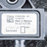 Citroen C3 Picasso Exhaust gas pressure sensor 9662143180