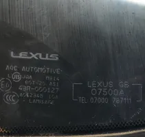 Lexus LS 460 - 600H Szyba karoseryjna tylna 43R000127