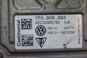 Volkswagen Touareg II Polttoaineen ruiskutuspumpun ohjainlaite/moduuli 7P0906093